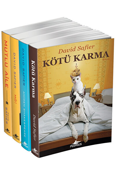 Pegasus Yayınları David Safier Mizah Fantastik Macera Kitapları Koleksiyonu 4...