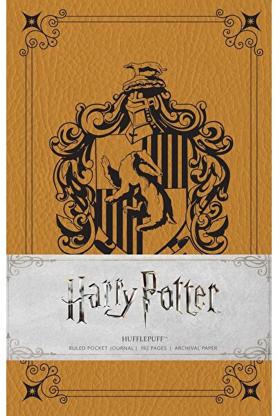 Pandora Kitabevi Harry Potter Hufflepuff Hardcover Ruled