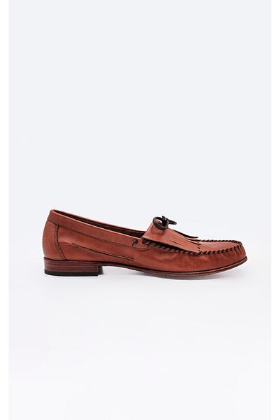 UniqCrafter Men's Leather Loafer Shoes