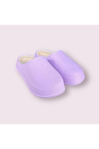 AkınalBella papuci de birou pentru acasă, cu blană colorată, cu talpă anti-alunecare