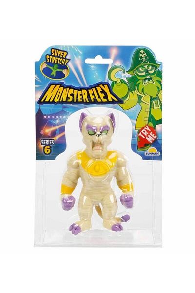 Sunman Super Stretch Monster Flex 15 cm - Mummy Cat Plushie