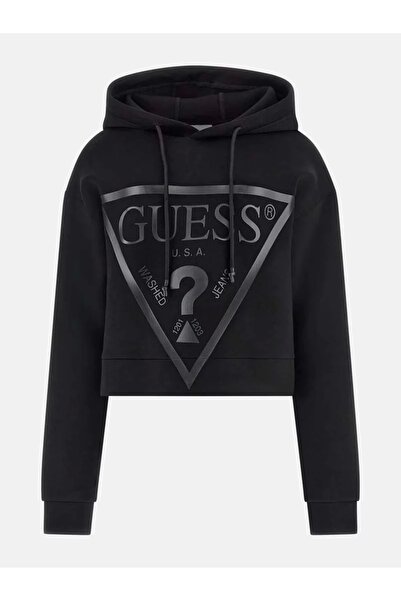Guess New Alisa Kadın Aktif Scuba Sweatshirt