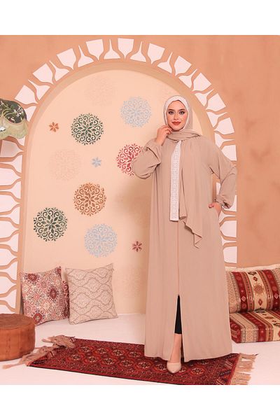 Berel Moda Φεράκι με λεπτομέρεια από γκουπέρ