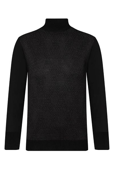SÜVARİ Casual Fit Half Fishing Neck Wolf Quality Sweater