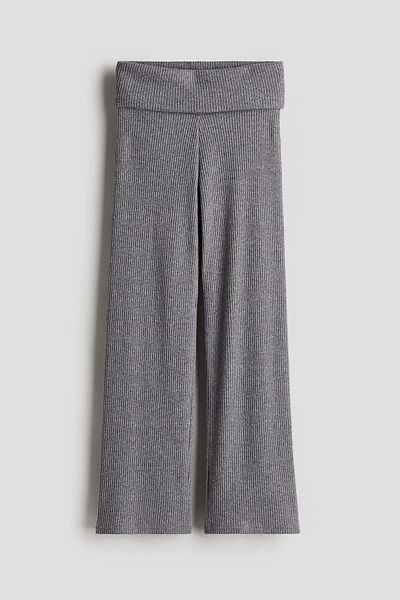 H&M Foldover-waist Leggings