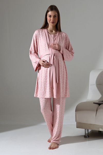 LikapaShop 3-Piece Pregnant Pjama Set