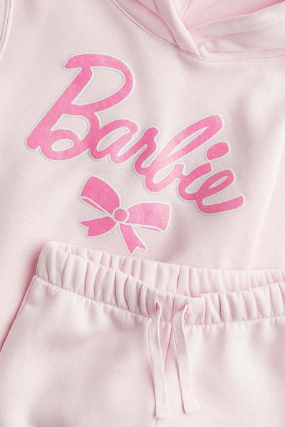 H&M 2-piece printed sweatshirt set