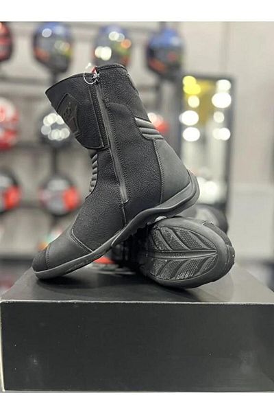 Forte GT Duratech 29 Protection Tall Motorcycle Boots No.43 Black