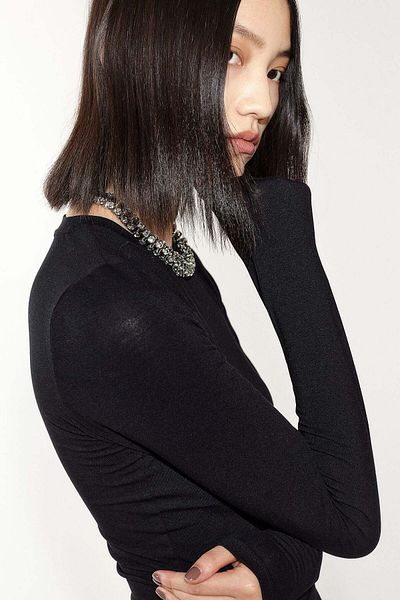 H&M Long-sleeved jersey top