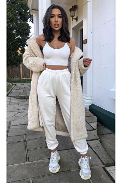 FİTGO Bela Jogger Unutrašnja P Pamuk u L Elastični porub Zimska trenirka