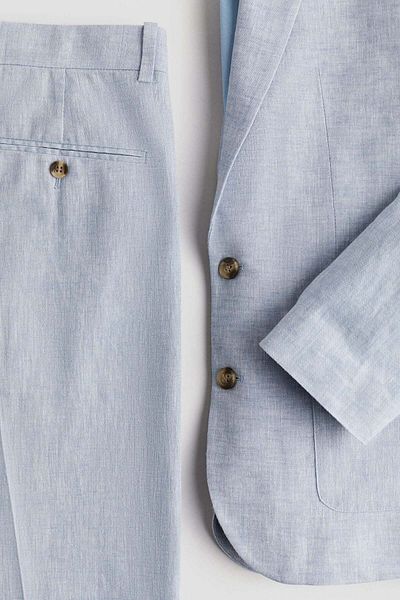 H&M Linen-blend suit