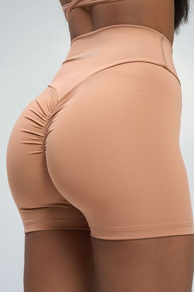 YEXECH Drawstring Push-Up Verve Short Shorts