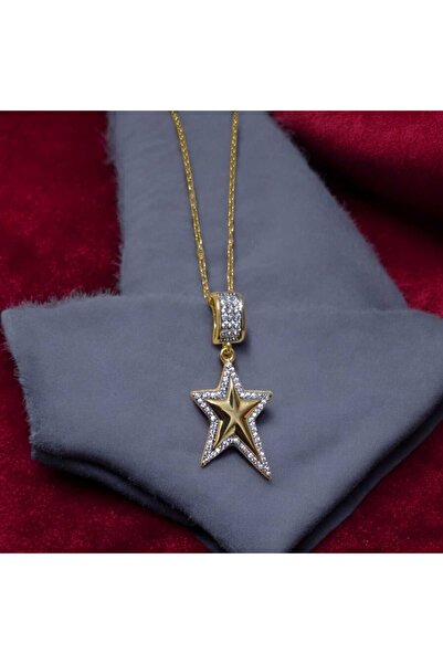 feyza collection حجر الزركون مفصلة المذنب الصلب قلادة
