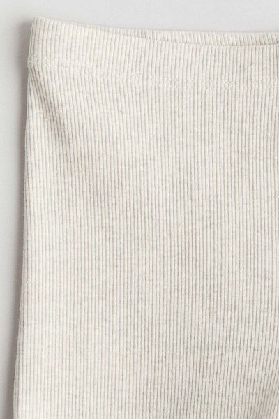 H&M Ribbed jersey leggings