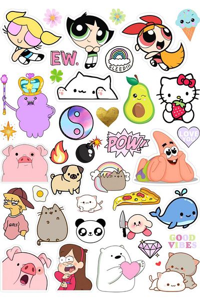 Sticksy Anime Stickerphone Laptop Notebook Tablet Notebook Flask Sticker Sticker St876