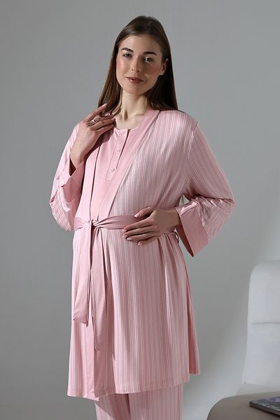 LikapaShop 3-Piece Pregnant Pjama Set