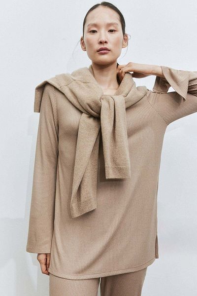 H&M Boat-neck top