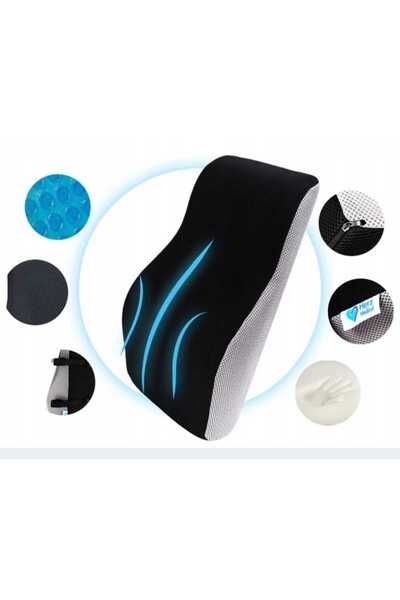 Viscomina ORTOPEDİK BEL YASTIĞI ORTOPEDİK SIRT MİNDERİ ARAÇ BEL DESTEK MİNDER...