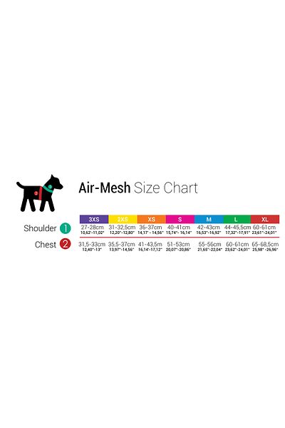 Tailpetz Saks Blue Air-Mesh Harness - Dog Collar
