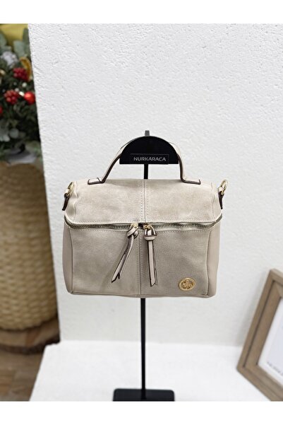 David Jones Ed037-1 Hakiki Deri Hem El Hem Çapraz Çanta Kadın