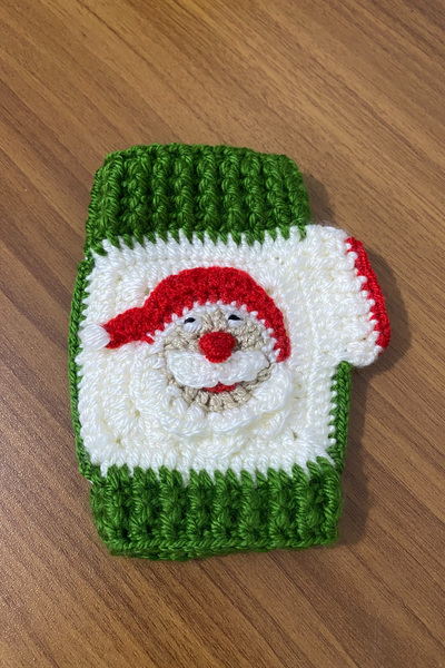 Mila Christmas Embroidered Hand Knitted Gloves