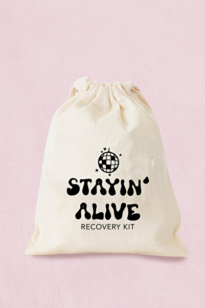 Beril Yamaç Design Studio Stayin Alive Black Hangover Kit 12x16cm 10 Adet Düğ...