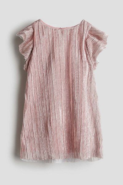 H&M Pleated A-line dress