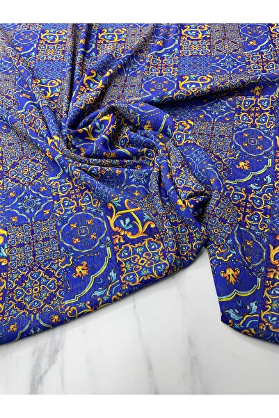 ipekkumaş Özbek Desen Elbiselik Şifon Kumaş Ürünümüz Adet Olarak Satılır 1 Ad...