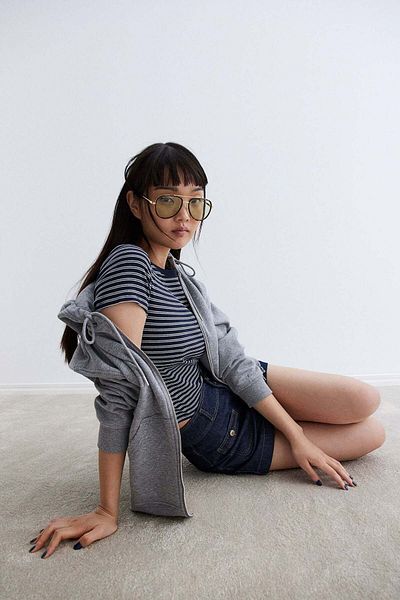 H&M Ribbed T-shirt