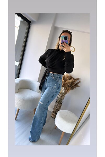 Tarz Noktası FLARE DENİM PANTOLON