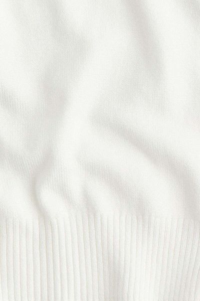 H&M Fine-knit polo-neck top