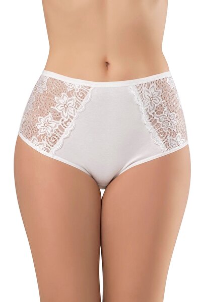 ERDEM İÇ GİYİM Beyaz Erdem Iç Giyim Ribana Dantelli Külot
