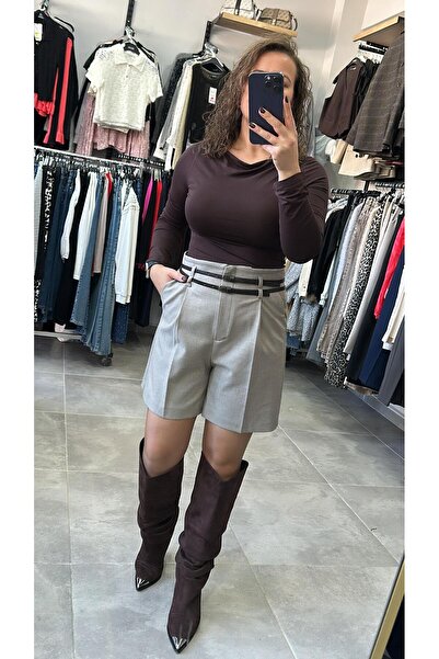 Tarz Noktası KEMERLİ ŞORT