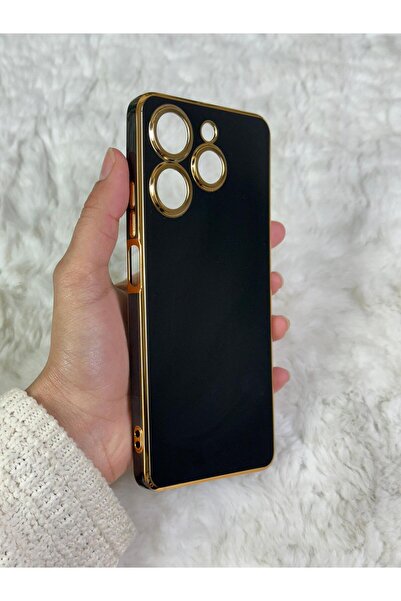 Vip Case Tecno Spark 10 Pro - Dirt-Repellent Wipeable Glossy Camera Protection Silicone Bark Case