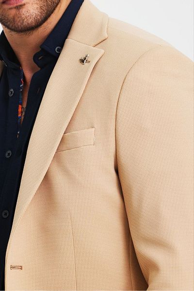 Savira slimfit κοστούμι πάνω από πλεκτό ύφασμα νέας σεζόν