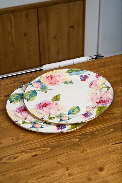 Miss Betty Rose Deluxe 2-Piece Serving Plate 30 cm