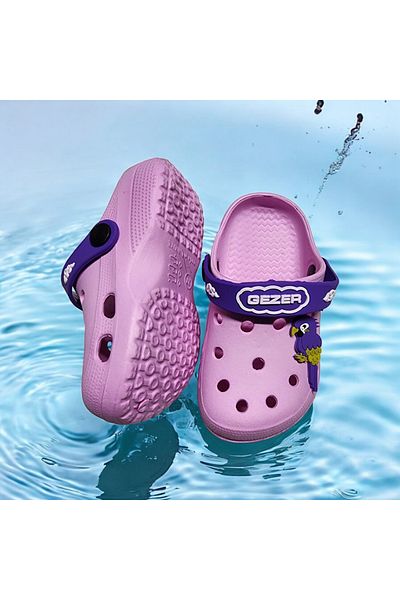 GEZER Παιδικά καθημερινά Eva Parrot Stickered Beach, Sea, Pool Sandals Slippers