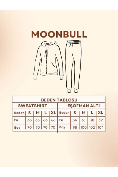 MOONBULL Men's Non-Pilling Fit Bato Collar Cold-Proof Fleece Tracksuit Set