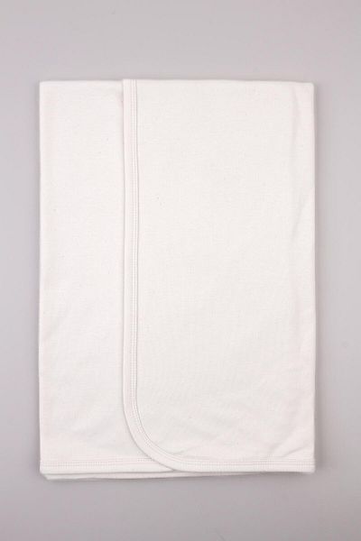 Mini Ropa Ecru Color Plain Baby Blanket Plain Patternless Baby Blanket
