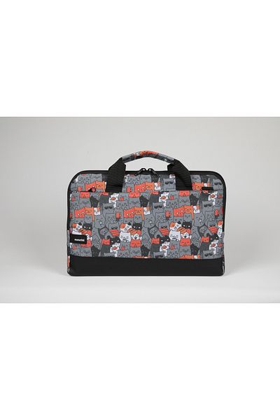 Moserini MacBook Air - Pro 13.6"-14.2" M2/ M3/ M4 Compatible Base Protected Laptop Case with Strap - Catlantis