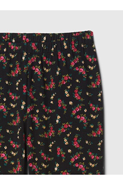 GAP Kız Çocuk Siyah Desenli Legging Tayt