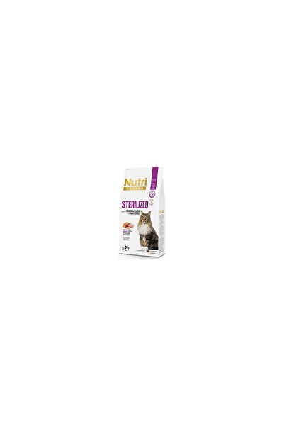 Nutri Feline Adult Sterilised Kısırlaştırılmış Somonlu Yetişkin Kedi Maması 2 kg