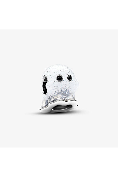 D&D Dora&Dora Karanlıkta Parlayan Boo Hayalet Charm 925 Ayar Gümüş