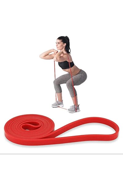 Clifton Direnç Bandı Direnç Lastiği Powerband Kırmızı (208CM X 4.5MM X 13MM) ...