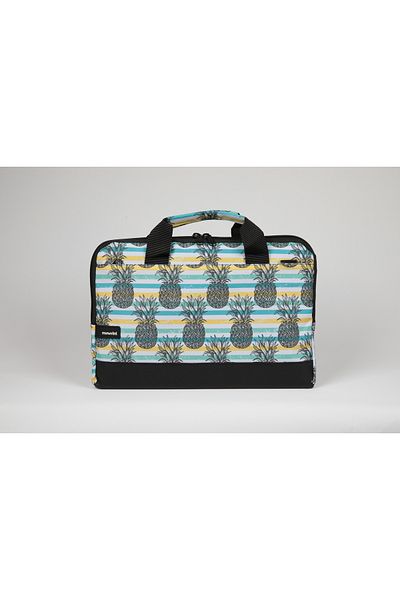 Moserini MacBook Air Pro 13.6" - 14.2" M2/M3/M4 Compatible Base Strap Laptop Case - Tropical