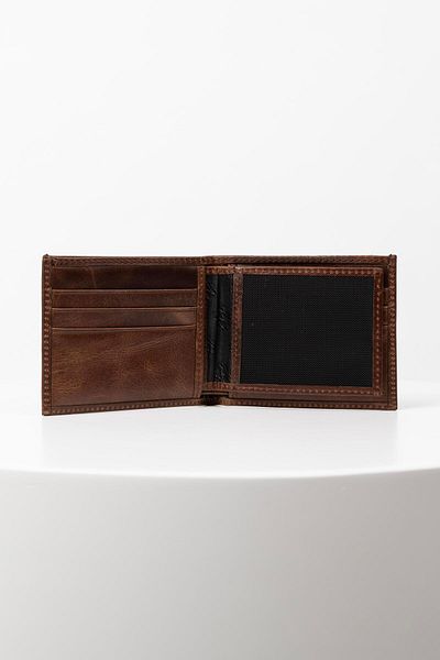 BAYDERİ Leval Extra Genuine Leather Men's Wallet with Gift Card Holder