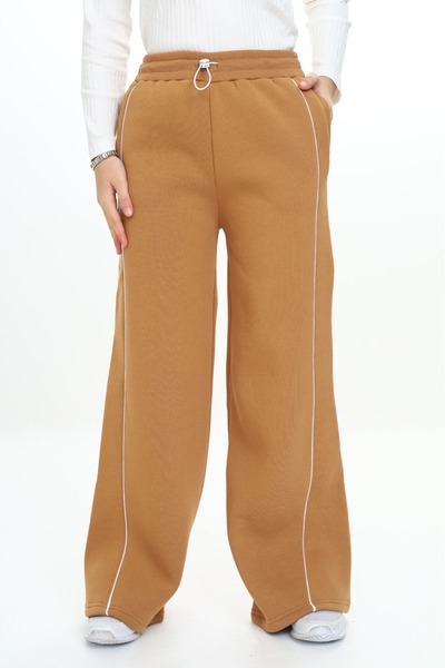 Toontoy Girl's Piping Detailed Sweatpants