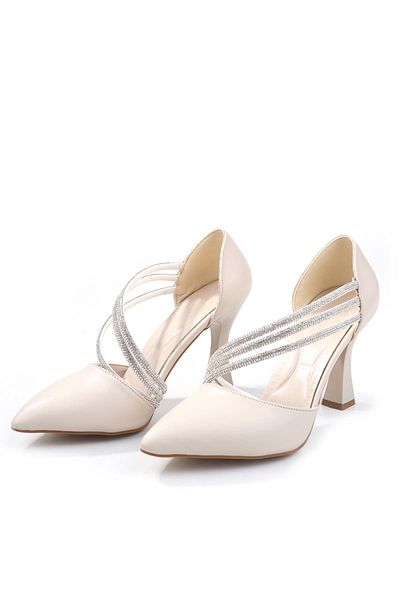 Ceylan 3560 Pantofi stiletto de piatră cu toc de 9 cm de damă