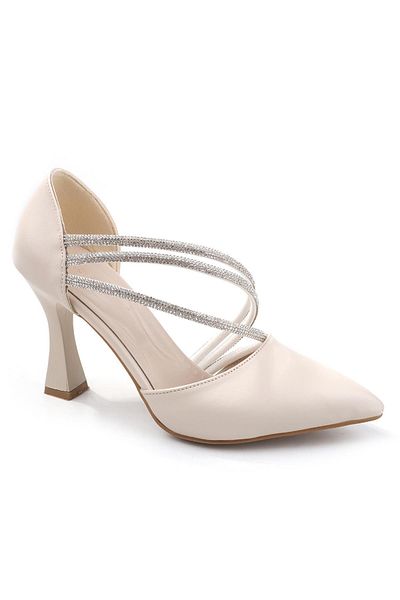 Ceylan 3560 Pantofi stiletto de piatră cu toc de 9 cm de damă