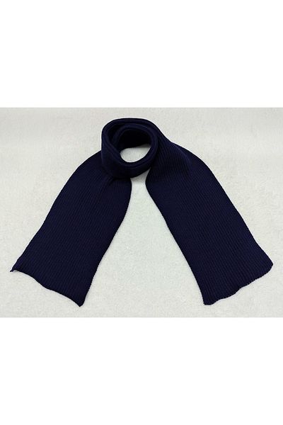 Sevimli Model Thessaloniki - Eșarfă lungă de tricotaje de culoare uni